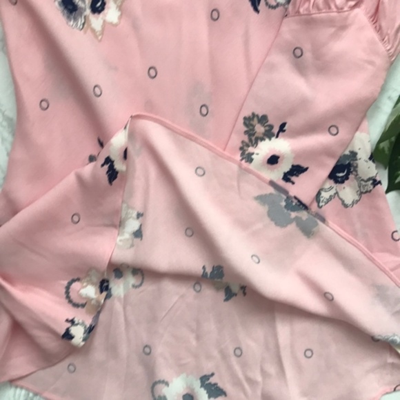 Free People Rosebud Sunshadows Pink floral 10 D/i - Picture 4 of 7